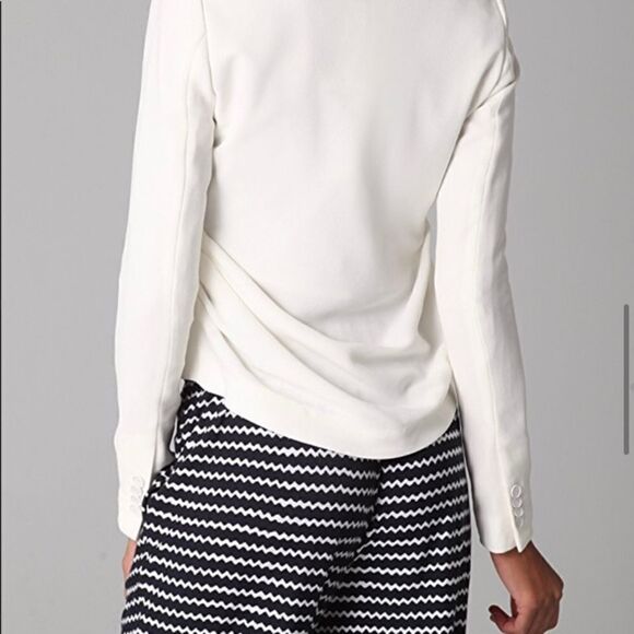 Rachel Roy Ivory draped back Jacket NWT - Picture 5 of 12